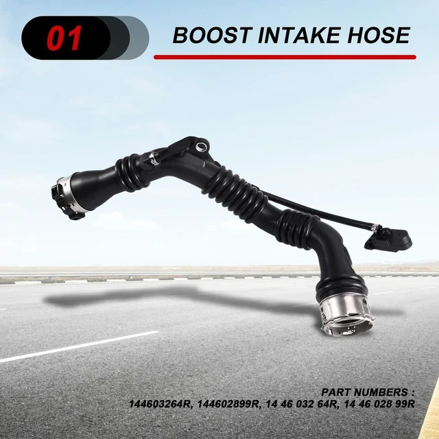 Alt view image 2 of 3 - Turbocharger Air Hose With Sensor 144603264R 14460-3264R For Renault Megane Scenic 1.6 Dci Car