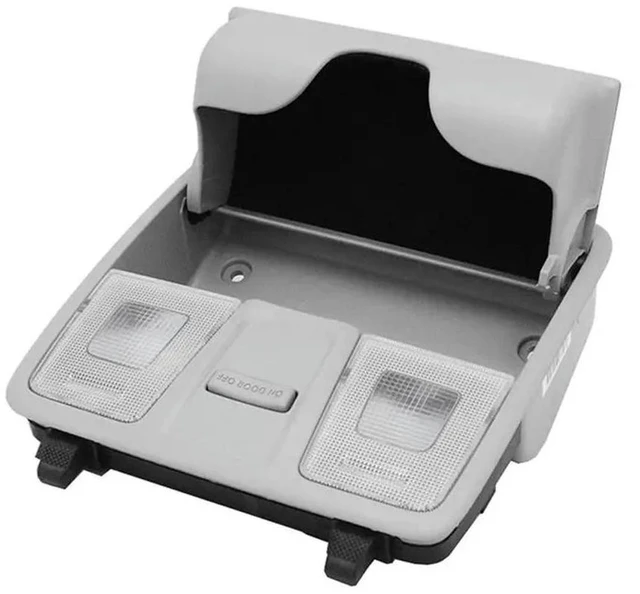 Alt view image 3 of 3 - 2X Overhead Light Console Reading Light Assy For Elantra GT I30 IX25 2012-2016 Glasses Box Map Roof Light Grey