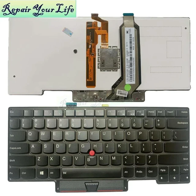 Main image of US English Backlight Keyboard For Thinkpad Carbon X1 Gen 1 2013 04Y2953 GS84 Laptop Keyboards SN20D70282 0C02177 04Y0786