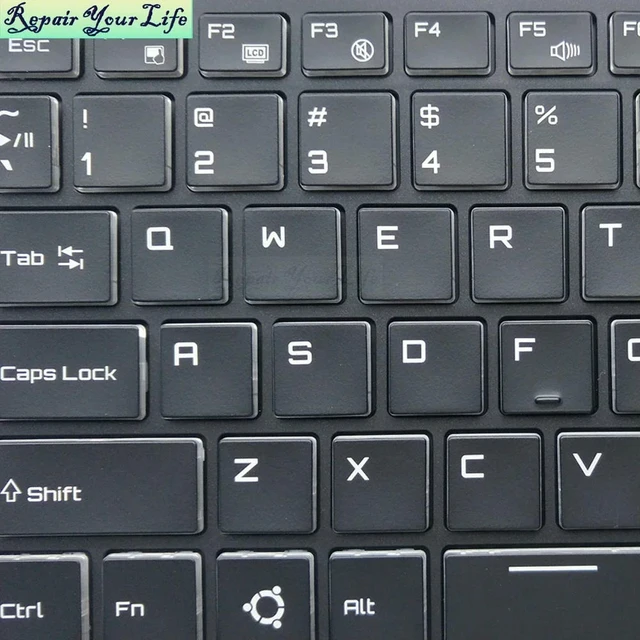 Alt view image 3 of 3 - US English Backlit Laptop Keyboard For Clevo Sager NP8172 NP8173 NP8174 NP8176 NP8177 MP-13H83USJ430C1 Replacement Keyboards
