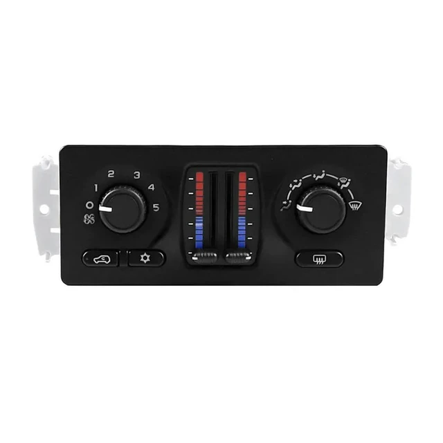 Alt view image 3 of 3 - Air Conditioning Heater A/C Control Module Manual Climate Control 599210XD 599-210XD For Chevy GMC Cadillac Buick