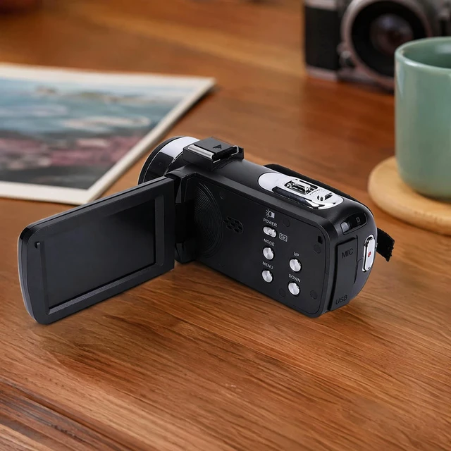 Alt view image 2 of 3 - Digital Camcorder 18X Digital Zoom Digital Camera 3inch IPS Screen for Sports Events Family Gatherings