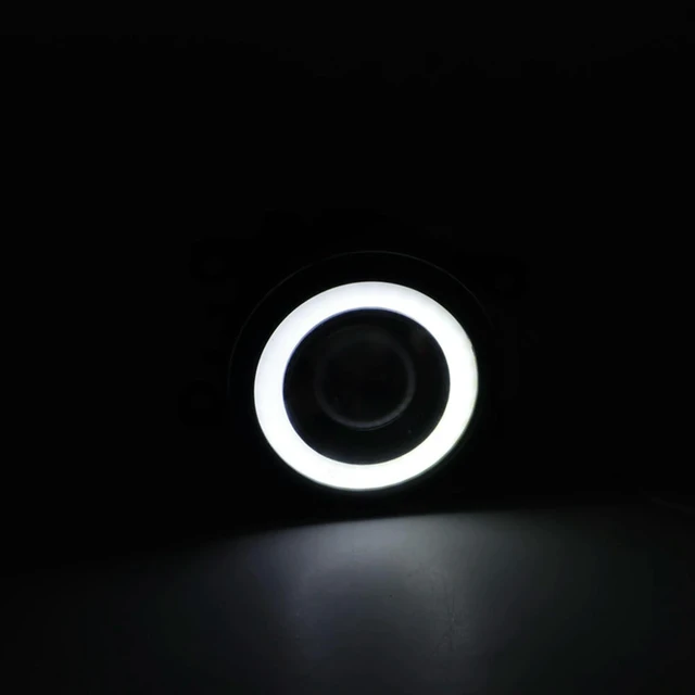 Alt view image 3 of 3 - 2Pair LED Fog Light Angel Eye Daytime Running Lights For Jimny 2018 2019 2020 JB43 Jimny 1998-2017 White