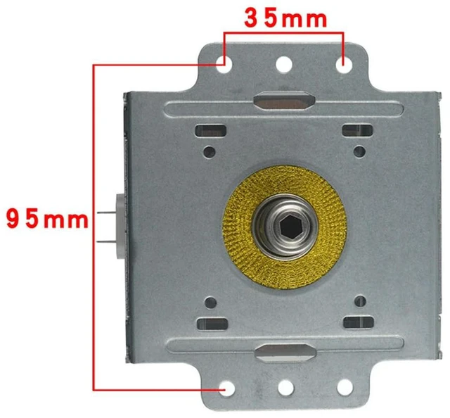 Alt view image 3 of 3 - 1 PCS 2M319J Microwave Magnetron Heating Electron Tube 1KW M24FB-610A Accessories for Galanz Microwave Oven Magnetron Parts
