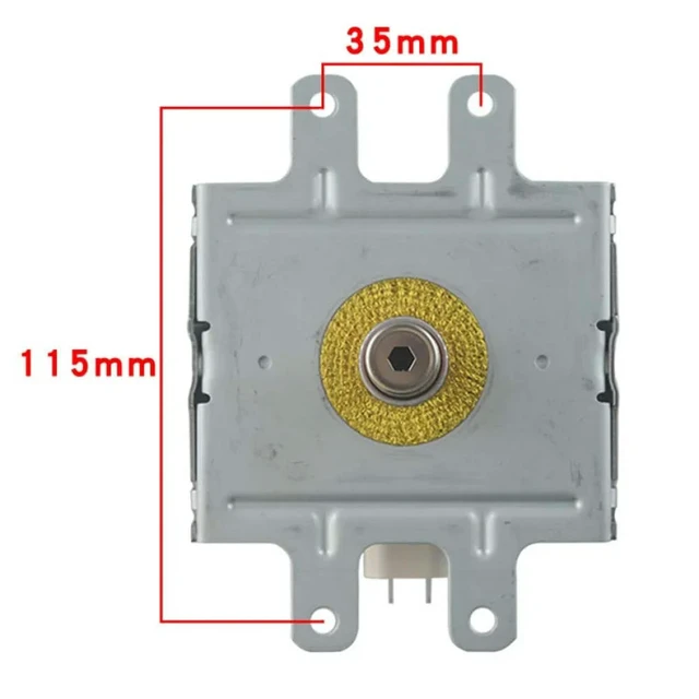 Alt view image 3 of 3 - Microwave Oven Magnetron Magnetic Control 2M303H(EX) 1080W Air Cooled Magnetron For Microwave Oven Accessory