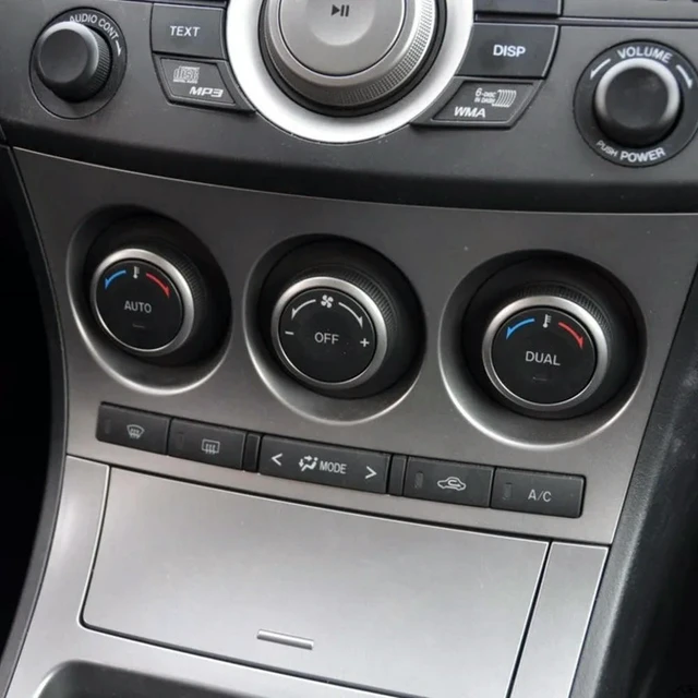 Alt view image 2 of 3 - Climate Control Module AC Heater HVAC Panel For Mazda 3 BL 2010-2013 Accessories BFF7-61-190