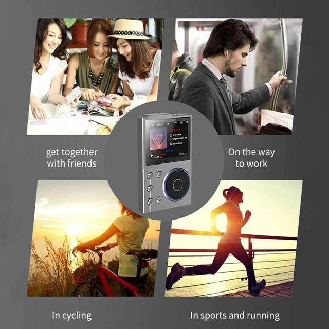 Alt view image 3 of 3 - HiFi MP3 Player Audio Player HiFi Lossless Audio Player Digital Audio Music Player Support Up To 256GB