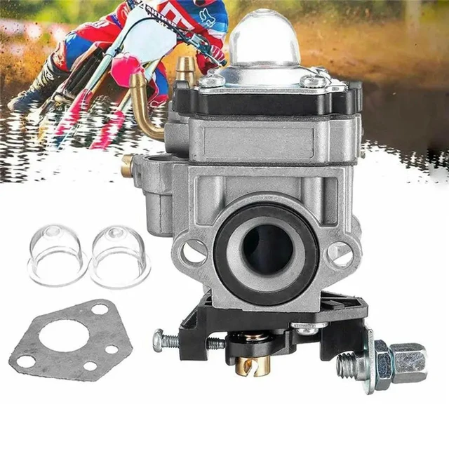 Alt view image 3 of 3 - 10X Motorcycle Carb Carburetor 11Mm 2 Stroke Carburettor For 43Cc 47Cc 49Cc 50Cc ATV Dirt Bike Lawn Mower