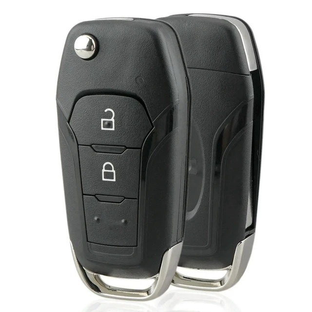 Alt view image 3 of 3 - 5X Car Remote Key 2 Button 433Mhz Fit For Ford Ranger F150 2015 2016 2017 2018 Id49 Pcf7945p Eb3t-15K601-Ba