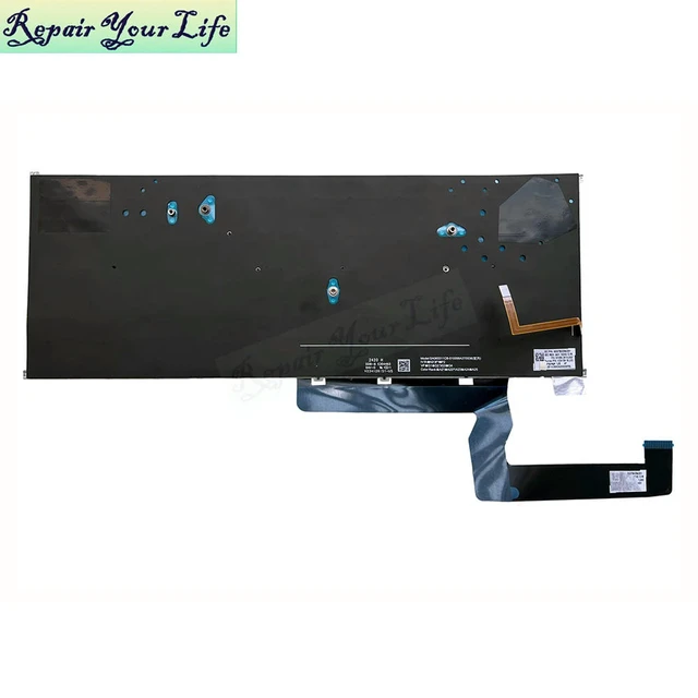 Alt view image 2 of 3 - US English Backlit Keyboard For Zenbook UX5406 UM5606 UX5406SA UM5606WA UM5606KA 0KNB0-261XUS00 Notebook Teclado White Keys