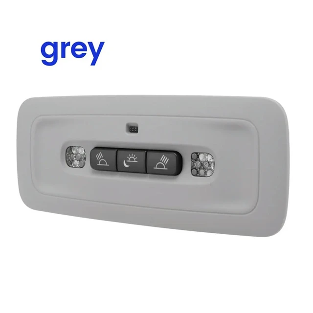 Alt view image 2 of 3 - For Toyota Camry 2018-2022 Compatible Reading Light Lamp Indoor Ceiling Light 81360-06120 In Grey Car Style