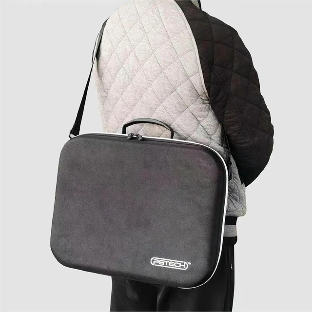 Alt view image 3 of 3 - Box Large Capacity Carrying Bag Shockproof Carrying Bag Organizer Glasses Handle for PS VR2 Accessories