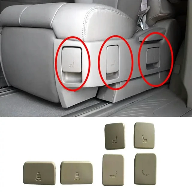 Alt view image 2 of 3 - For Toyota Previa Estima Second Row Seat Adjustment Handle 71826-28020 Car Middle Seat Adjustment Buttons
