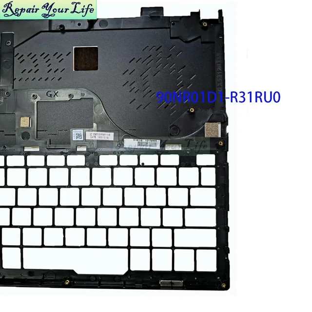 Alt view image 2 of 3 - Palmrest Top Case Cover For ROG Zephyrus S GX531 GX531GV GX531GM Notebook US Topcase C Shell 13N1-7QA0101 90NR01D1-R31RU0