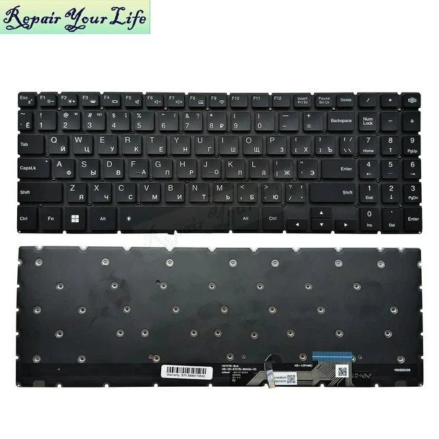 Alt view image 2 of 3 - V6707B-BLM RU Keyboard Backlit For Infinix InBook Y3 Max YL613 YL61A5 Y3H YL613H Russian Notebook Teclado Backlight 6707B-D0K