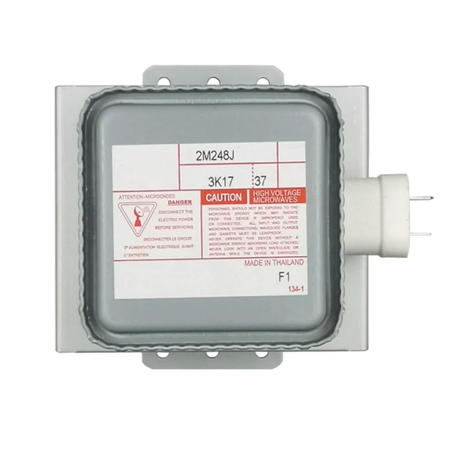 Alt view image 3 of 3 - Microwave Oven Magnetron Magnetic Control 2M248J Air-Cooled Magnetron For Microwave Oven Replacement Parts