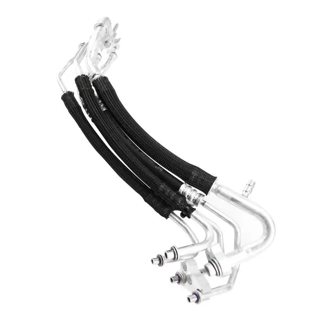 Alt view image 2 of 3 - Cooling Pipes(5 Set) For Tesla Model Y 1Srt Air Conditioning Compressor Part Numbers 1626680-00-D 1625909-00-C 1625909-00-E