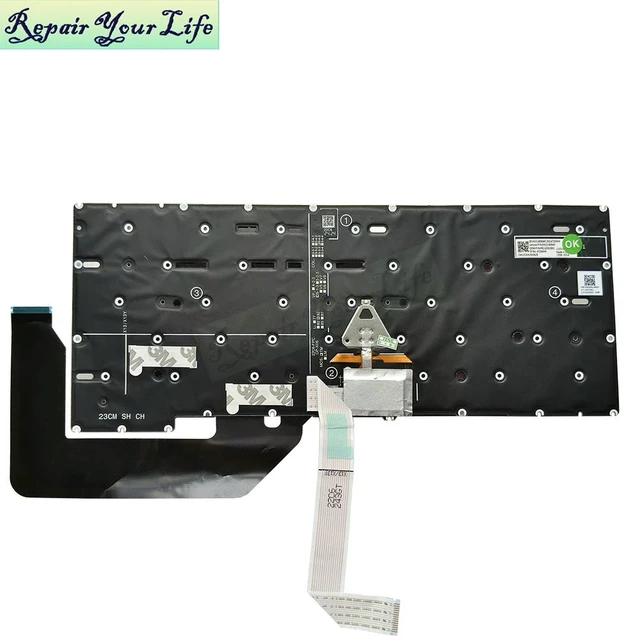 Alt view image 2 of 3 - US English Keyboard Backlit For ThinkPad X13 Gen 4 Gen5 21LU 21EX Yoga Gen 4 21F2 Backlight Notebook TrackPoint Keyboards