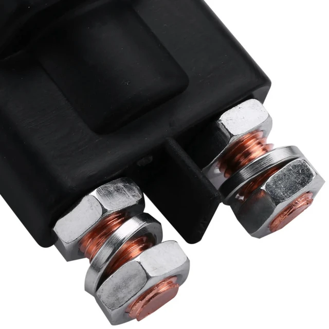 Alt view image 2 of 3 - 6X Dual Isolator Relay Start On/Off 4 Pin 500A 12V For Car Power Switch