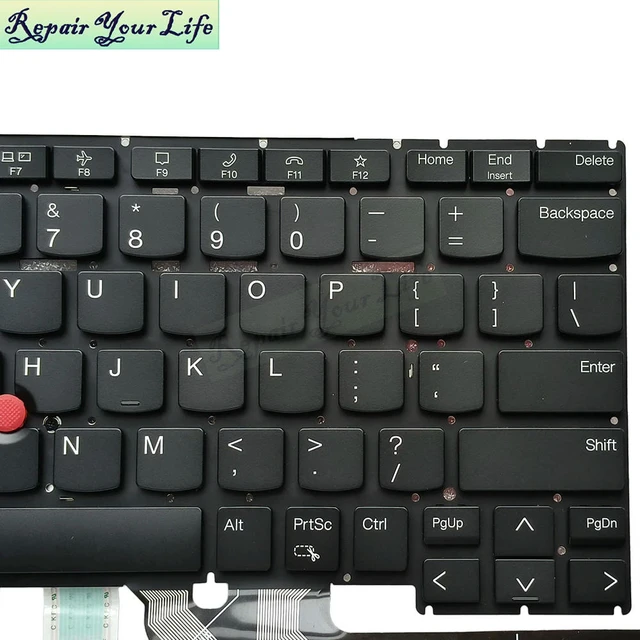 Alt view image 3 of 3 - US English Keyboard Backlit For ThinkPad X13 Gen 4 Gen5 21LU 21EX Yoga Gen 4 21F2 Backlight Notebook TrackPoint Keyboards