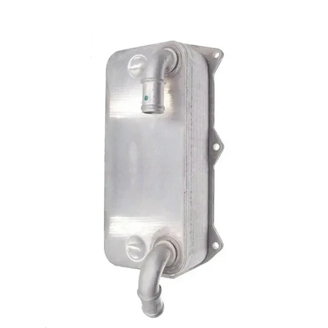 Alt view image 2 of 3 - Engine Oil Cooler Replacement Part Number 079117015K 079117021K Radiator For A4 A5 A6 A8 Q7 Touareg BENTLEY CONTINENTAL