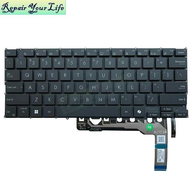 Main image of US English Keyboard Backlight For ProArt PX13 HN7306 HN7306W P16 H7606 H7606WU H760WV 0KNB0-261EUS00 USA Notebook Teclado