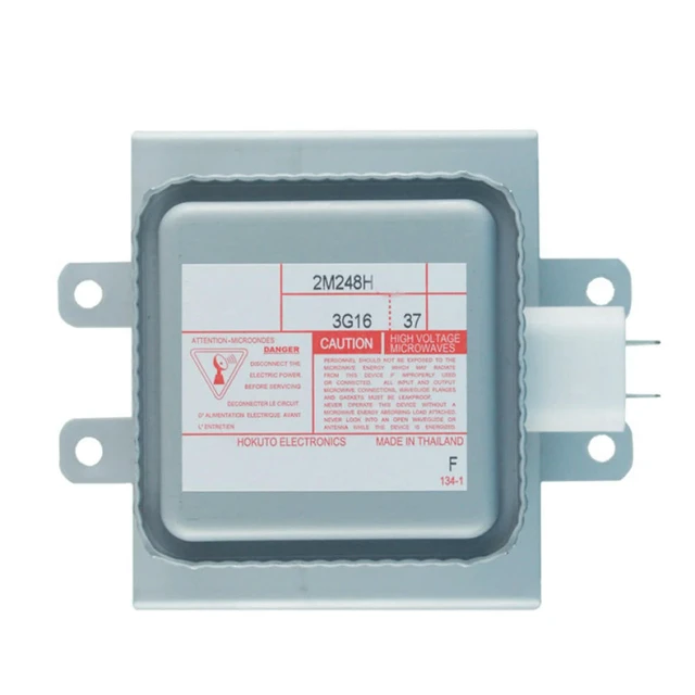 Alt view image 3 of 3 - for Long-Foot Base Plate Fixed-Frequency Microwave Oven Magnetron 2M248H 1000W Drying Heating Microwave Magnetron