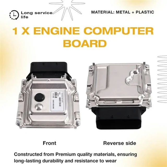Alt view image 3 of 3 - Engine Computer Board ECU For Elantra Kia ME17.9.11 Car Part 39103-02090 3910302090