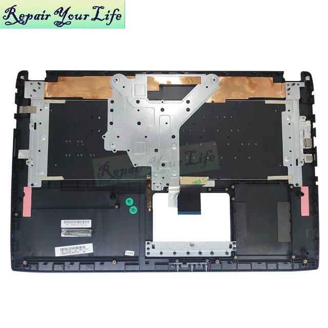 Alt view image 2 of 3 - Ukrainian Backlight Keyboard Palmrest for ROG Strix GL702 GL702V GL702VM VMK GL702VS VSK GL702VT GL702VI RU 13NB0CQ1AP0411