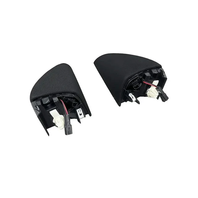 Alt view image 3 of 3 - Door Interior Panel Reverse Mirror Speaker Cover A-Pillar Horn Cover Part Numbers 3641645 3641644 For Tesla Model Y 2025-2026
