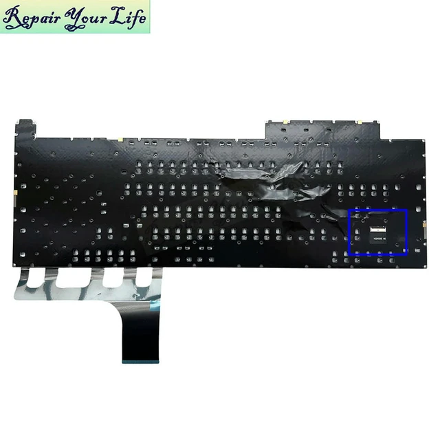 Alt view image 2 of 3 - US English Backlit Keyboard For ROG Strix G18 G815 G815L G815LP G815LR G815JMR JPR 0KNR0-6A1AUS00 AI Key Light Keyboards