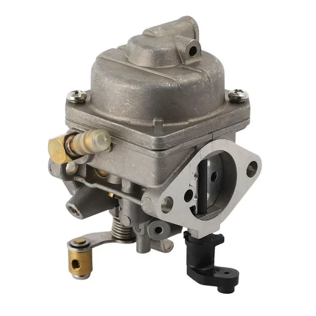 Alt view image 2 of 3 - 3X Carburetor Assembly For F6 4-Stroke 6Marine Motor 6BX-14301-10 6BX-14301-11 6BX-14301-00