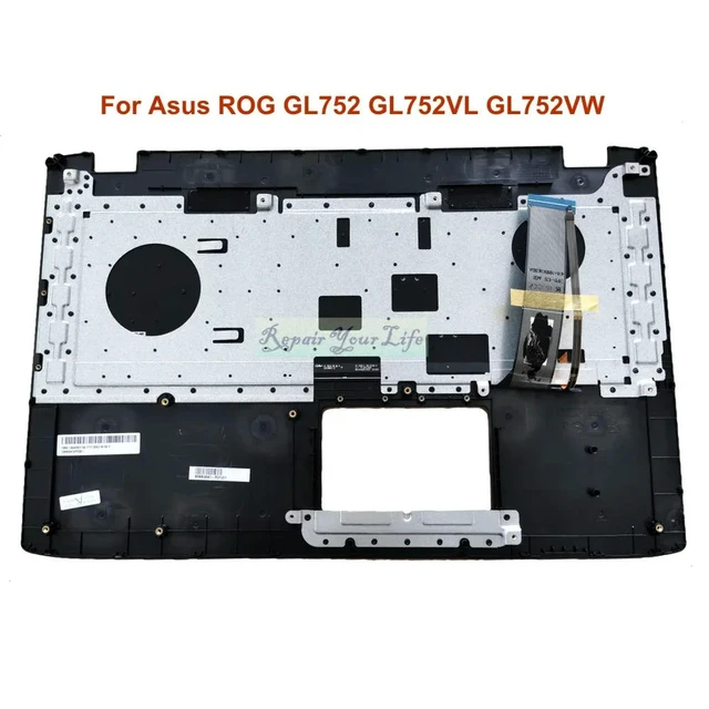 Alt view image 2 of 3 - US UI Backlit Keyboard Palmrest For ROG GL752 GL752V GL752VL GL752VW GL752VWM PC Keyboards C shell TopCase 13NB0941AP0301
