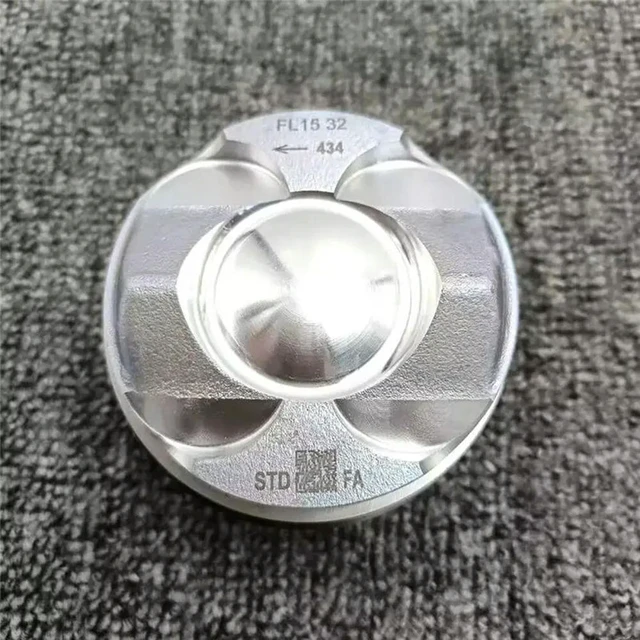 Alt view image 2 of 3 - 4Pcs Engine Piston Assembly With Piston Ring Kit LR104725 For Land Rover 2.0T AJ200 Turbo Gas 2018+