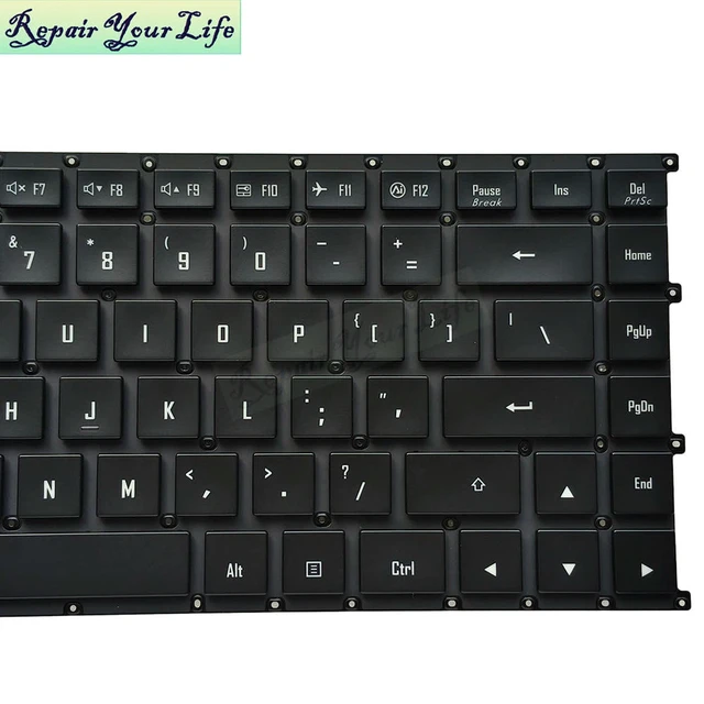Alt view image 3 of 3 - US English Backlight Keyboard For AERO 16 YE5 XE5 KE5 YE4 XE4 KE4 OLED BKF BSF RP86 V210145AS1 27703-KRNR6-S10S Notebook Teclado