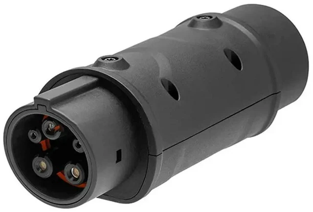 Main image of 5X SAE Adaptor IEC 62196 2 To J1772 Type 1 Electric Cars EV Vehicle One Side Connector Charing Station 32A