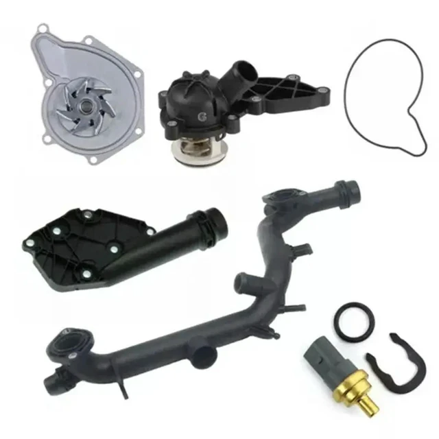 Main image of Cooling System Kit For A4 Quattro A5 Quattro Q5 3.2L 06E121018B 06E121168B
