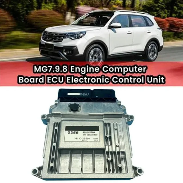 Alt view image 2 of 3 - For KIA M7.9.8 0355 Engine Computer Board ECU 39113-2B590 Electronic Control Unit Car Part 9001040355K A