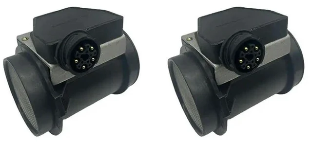 Main image of 2X Mass Air Flow Meters Assembly 0280213018 0000940648 A0000940648 0986280136 0280213015 For Mercedes Benz V12 S600