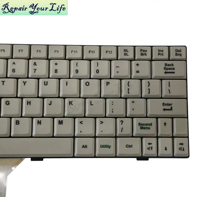 Alt view image 2 of 3 - US English Laptop Keyboard For GE Healthcare Vivid T8 Pro T9 USA United States Notebook Keyboards Teclado D0K-V6208LA 5315662
