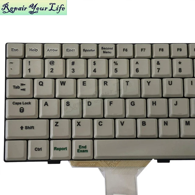 Alt view image 3 of 3 - US English Laptop Keyboard For GE Healthcare Vivid T8 Pro T9 USA United States Notebook Keyboards Teclado D0K-V6208LA 5315662