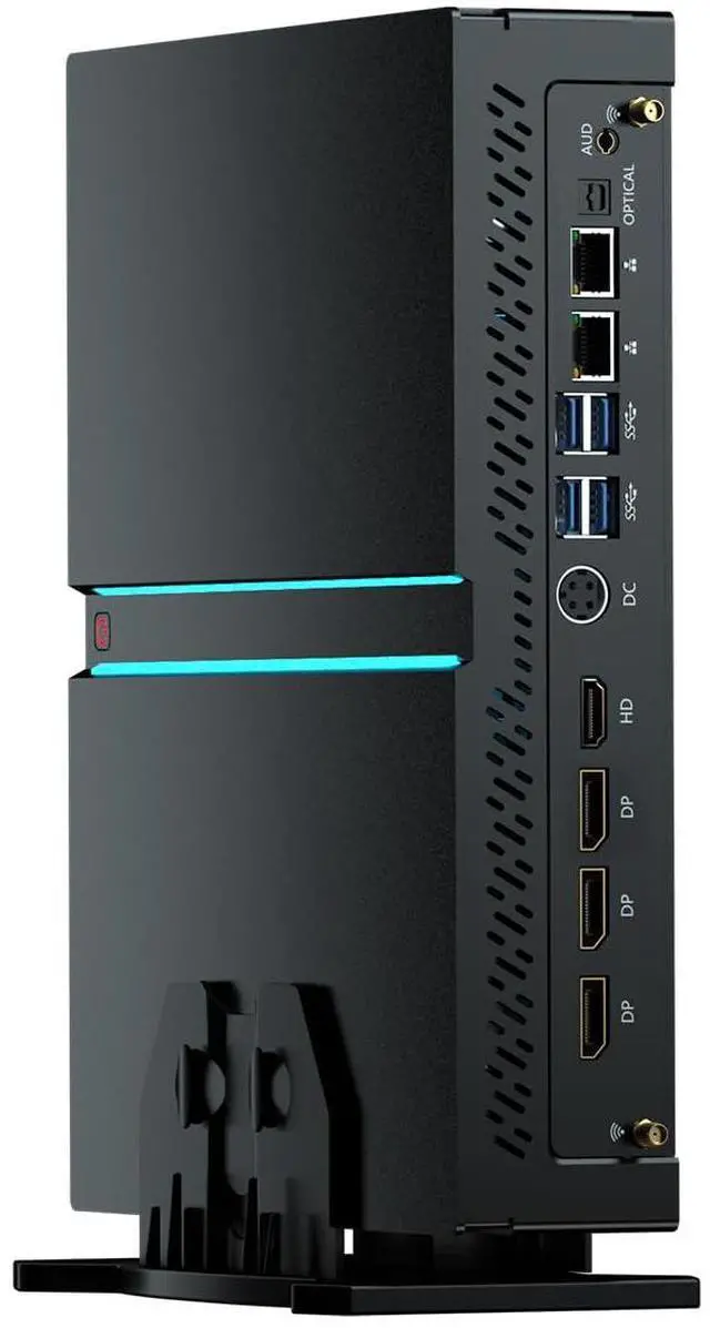 Main image of Mini Gaming Pc Core i9-14900F(up to 5.8GHz) with RTX4070, Small Desktop Computers Win 11 Pro, 16G DDR5 RAM/2T M.2 SSD/WIFI6E/BT5.3/Dual LAN/USB 3.2/8K HDMI DP, Four Display for Game/Design