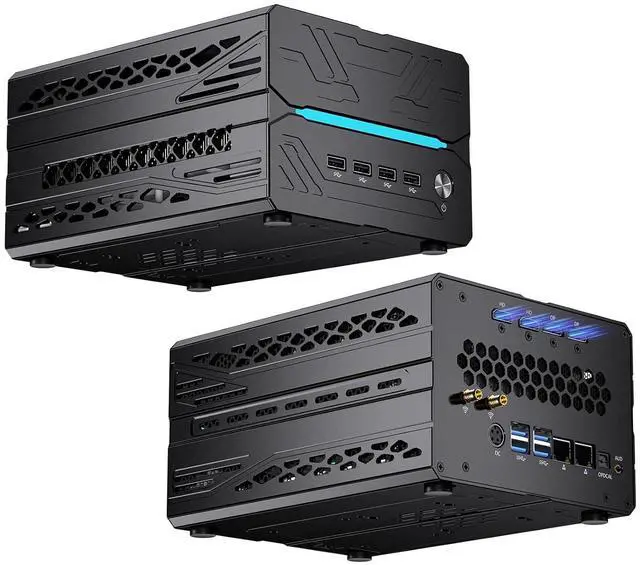 Main image of Mini Gaming PC, Desktop Computer i9-14900F 24 Cores Upto 5.8GHz, 64G DDR5, 2T M.2 PCIE4.0 SSD, Win-11 Pro, GeForce RTX4060Ti 8G, Four Display, 8K@60Hz Outputs, Dual LAN, WiFi7/BT5.4