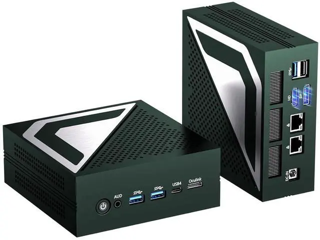 Main image of Mini PC AMD Ryzen AI 9 HX 370(12 Cores | 80 Tops | Radeon 890M), Win-11 Pro, 64G DDR5, 2T PCIE4.0 SSD Mini Gaming Desktop Computers, Dual 2.5G LAN, Oculink/USB 4.0 /Triple Display 8K/WiFi7 G