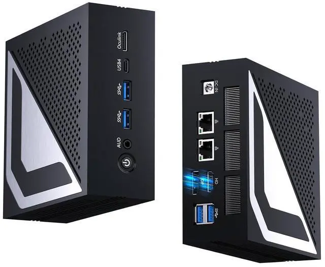 Main image of AI Mini PC, Desktop Computer with Core Ultra 9 285H up to 5.4GHz, 99 Tops, Win-11 Pro, 32G DDR5, 2T M.2 PCIE4.0 SSD, Arc 140T GPU, Dual 2.5G LAN, DP/HD2.1/USB4.0, 8K, WiFi7, Multitasking