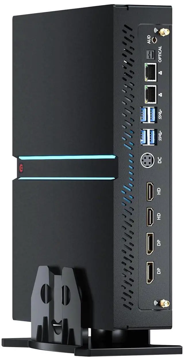 Main image of Mini Gaming PC, Desktop Computer i5-13400F 10 Cores Upto 4.6GHz, 64G DDR4, 2T PCIe 4.0 M.2 SSD, Windows 11 Pro, GeForce RTX4060Ti 8G, Dual LAN, WiFi6E/BT5.3, 2xHDMI/2xDP, 8K Outputs, Optical