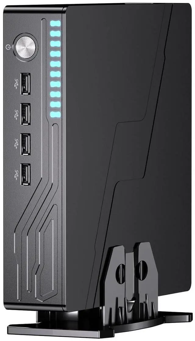 Main image of Mini Gaming PC with i9-9900KF (8 Cores, Max 5.0GHz), 64G DDR4 RAM 2T NVME SSD, RTX3050 6G Desktop Computer, Type-C, 8K, 1*HDMI, 1*DP, WiFi 6, Windows 11 Pro