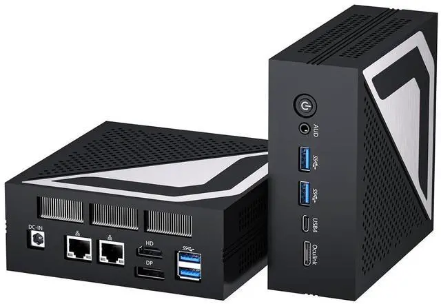 Main image of Mini PC with 14th Gen Ultra 9 185H (16 Cores, Upto 5.1GHz), 32GB DDR5 RAM 1TB PCIE 4.0 SSD Desktop Computer, 1* HDMI, 1* DisplayPort, 1* USB4.0, 8K, 2.5G LAN, WiFi 6e, Windows 11 Pro