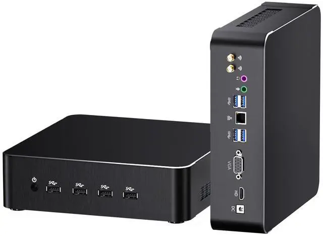 Main image of Mini PC with Core i9-11900H (8 Cores, 2.5-4.9GHz), 64G RAM | 1T SSD Desktop Computer, 4K, 1*HDMI, 1*VGA Dual Display Wi-Fi 6e Bluetooth 5.3, WOL Windows 11 Pro