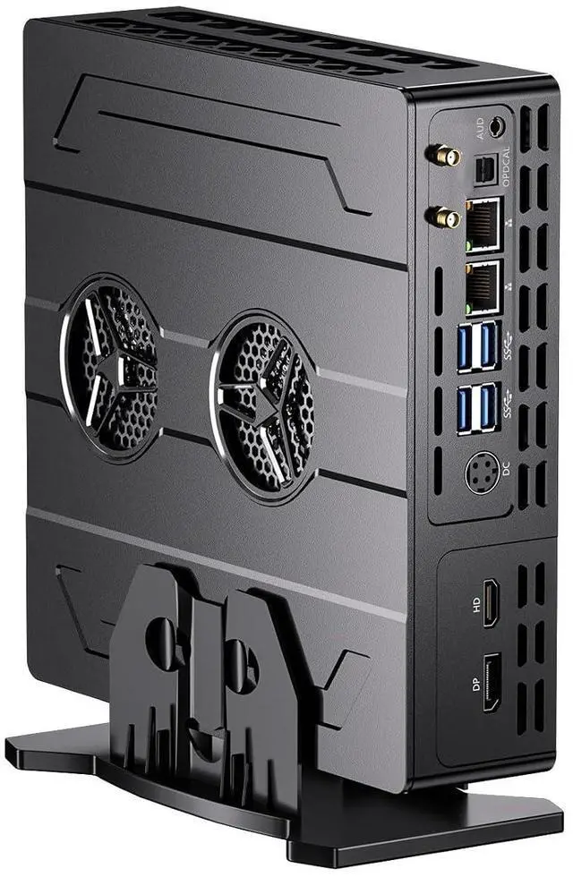 Main image of Mini Gaming PC with i9-12900F (16 Cores, Max 5.1GHz), 32G DDR5 RAM 1T PCIE4.0 SSD, RTX3050 6G Desktop Computer, Dual LAN, Optical, 8K, 1*HDMI, 1*DP, WiFi 6e, Windows 11 Pro